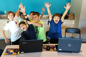 Coding with MIT Scratch - Thinking Feet